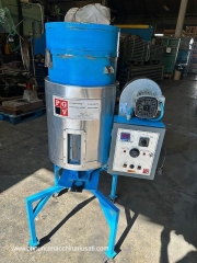 Dryer for plastic granules