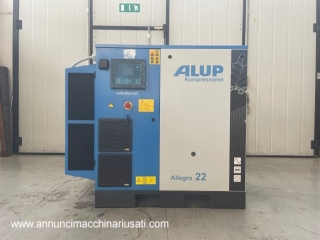 Used ALUP Allegro 22 screw compressor