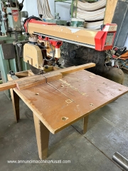 code 18 - RADIAL SAW MAGH RAS 600 (used 1985) - single phase - serial number 30074