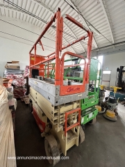 cd. 37 - PIATTAFORMA ELEVATRICE SEMOVENTE JLG 2630ES (usata 2006) - mm 800X2400 - altezza lavoro mt. 10 - portata kg. 230 - matr 1200008695