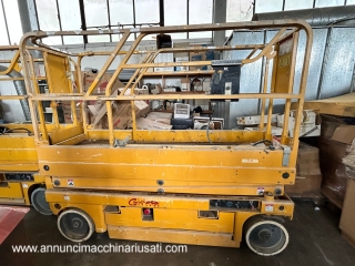 CD. 38 - HAULOTTE CISEAUX COMPACT 8 SELF-PROPELLED LIFT PLATFORM (used 2006) - 800X2400 mm - working height mt. 8 - capacity kg. 350 - serial number CE121932