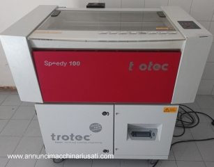 Trotec Speedy 100 Laser CO2 50 وات 100 عام 2017 + Asporator + Software