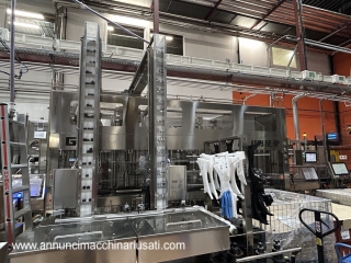 LC553 Linea di imbottigliamento usata per champagne, spumante e vino fermo 4000 bph