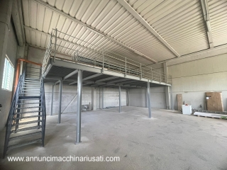 SOPPALCO INDUSTRIALE 40MQ CON SCALA