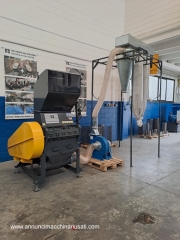ITS - Granulator mod. ITS70/40 with pneumatic transport used for internal trials