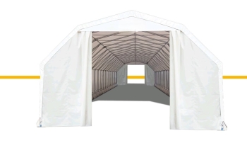 capannone modello FlexiSpace usato 10x16x5.5
