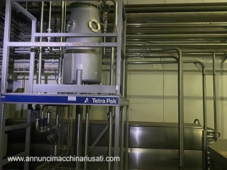 LC561 Camera di preparazione del latte UHT usata Tetra Pak 6600 L/h