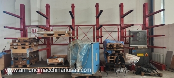 Cantilever mono fronte 6 colonne h 6500