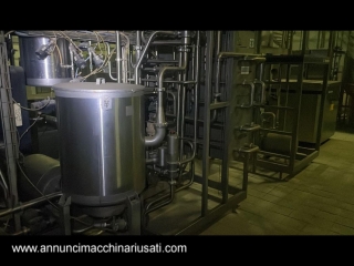 LC562 Sala di preparazione del latte UHT usata Tetra Pak 4000 L-h