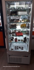 Vetrina refrigerata negativa gelati e semifreddi
