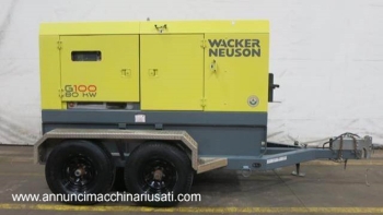 Gruppo elettrogeno diesel  Wacker Neuson G100