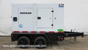 Gruppo elettrogeno diesel Doosan modello G70WDO-3A-T4F