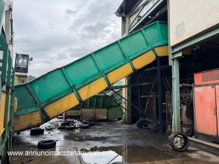 NASTRO TRASPORTATORE A TAPPARELLE USATO LARGHEZZA 1800MM