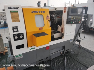 Tornio CNC motorizzato DMC 6 TM | CNC Fanuc