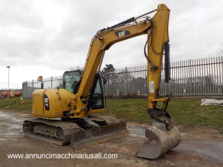 2012 CAT 308 ECR midi steel track excavator