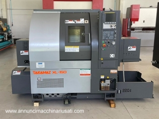 Used TAKAMAZ XL-150 M CNC Lathe in Showroom – High Precision and Reliability