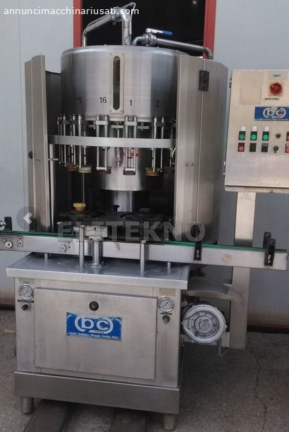 Riempitrice usata BC per vino fermo – 3.500 bph