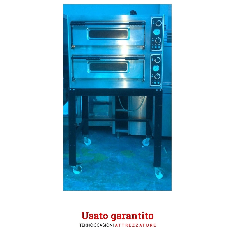 Forno pizza 2 camere professionale