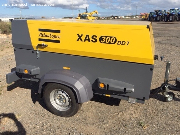 Atlas Copco XAS-300 DD7 compressor