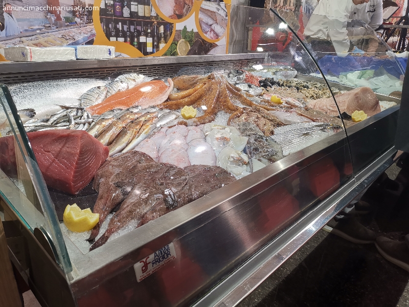 Fish stall counter 187 cm