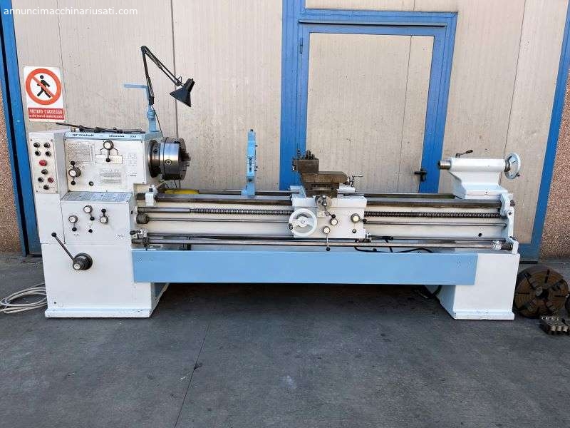 GRAZIOLI-DREHMASCHINE 250 x 2.000 mm