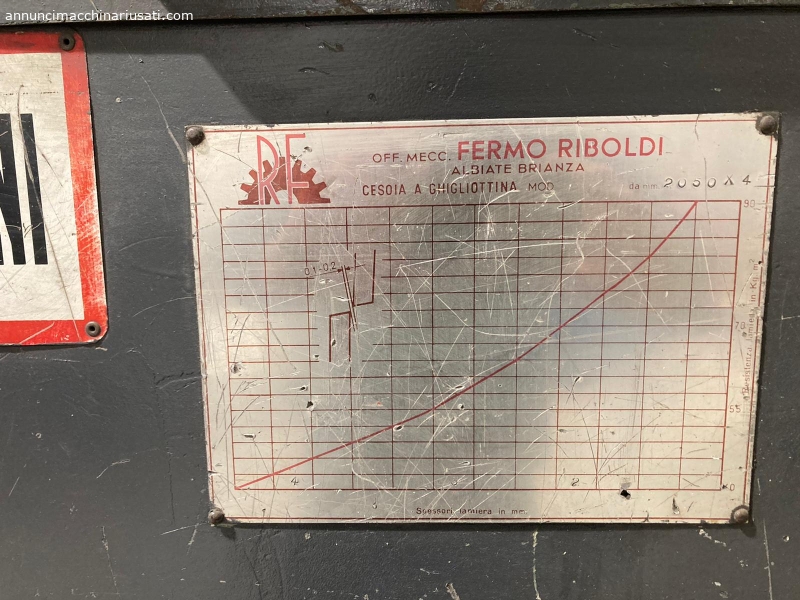 CISEAUX FERMO RIBOLDI 2000 X 4