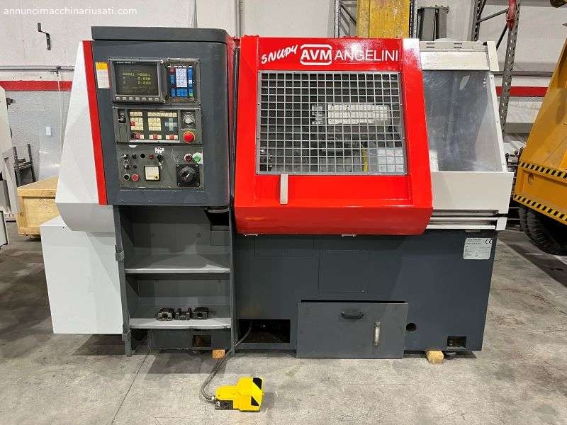 AVM ANGELINI SNUPY CNC FANUC DREHMASCHINE