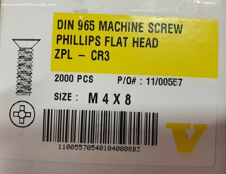 M4 X8 SCREW