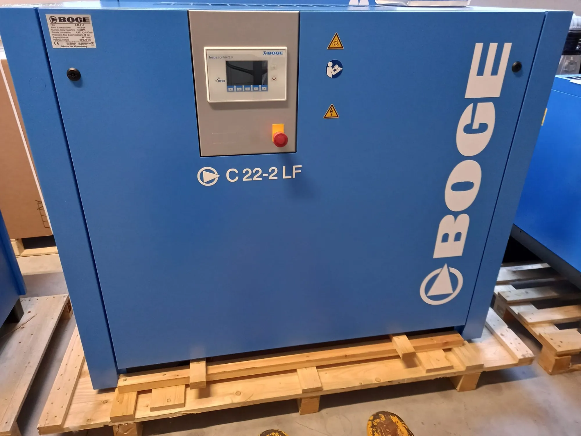 NUEVO COMPRESOR INVERTER BOGE 22KW 