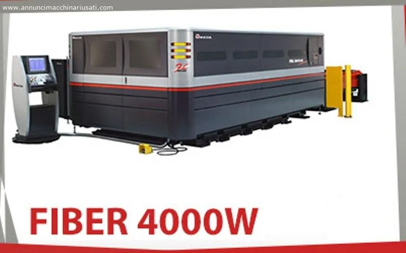 AMADA LASER FIBER FOL-3015AJ 4000W + AS LUL TWIN