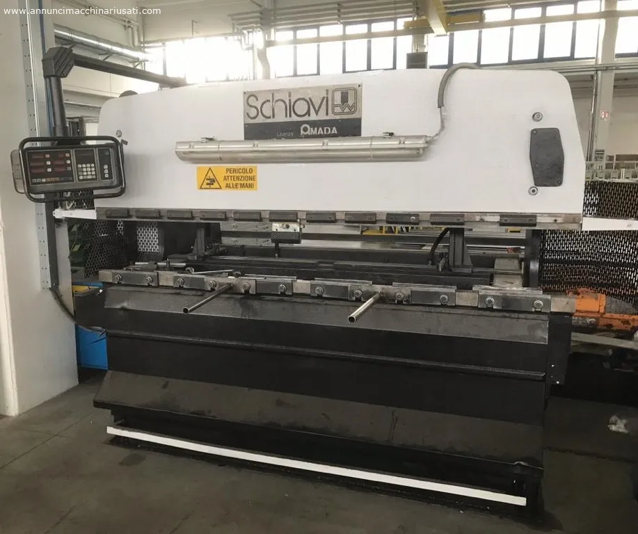 Piegatrice lamiera Schiavi Mod RG 80-25