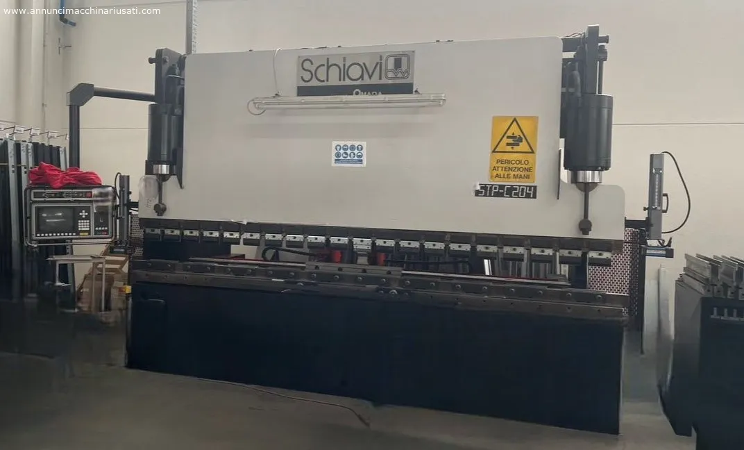 Piegatrice lamiera Schiavi Mod STP C 204