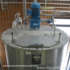 15 HL – 12,7 bbl Edelstahl-Vertikalmischtank 1,5 m³ 